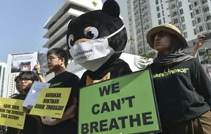 Aksi Damai di Kuala Lumpur Desak Indonesia Ungkap Data Karhutla