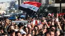 Di putaran final nanti, Timnas Irak akan tergabung di Grup I bersama Timnas Prancis, Senegal, dan Norwegia. Ini akan menjadi penampilan pertama Irak di Piala Dunia sejak terakhir kali tampil pada 1986. (AFP/Ahmad Al-Rubbaye)