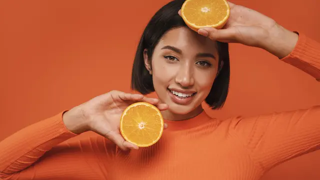 Ilustrasi Jeruk sebagai Salah Satu Sumber Vitamin C