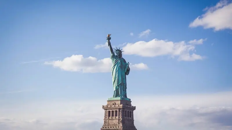 Ilustrasi patung Liberty