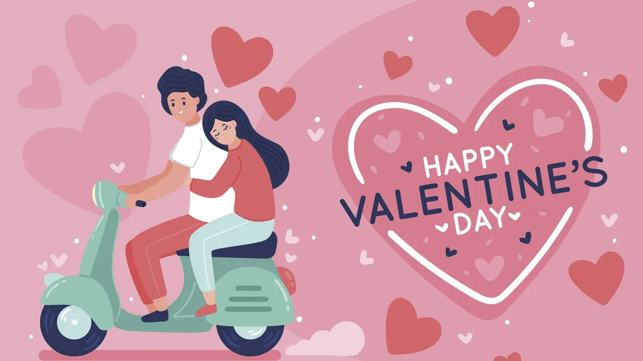 Ilustrasi Hari Valentine