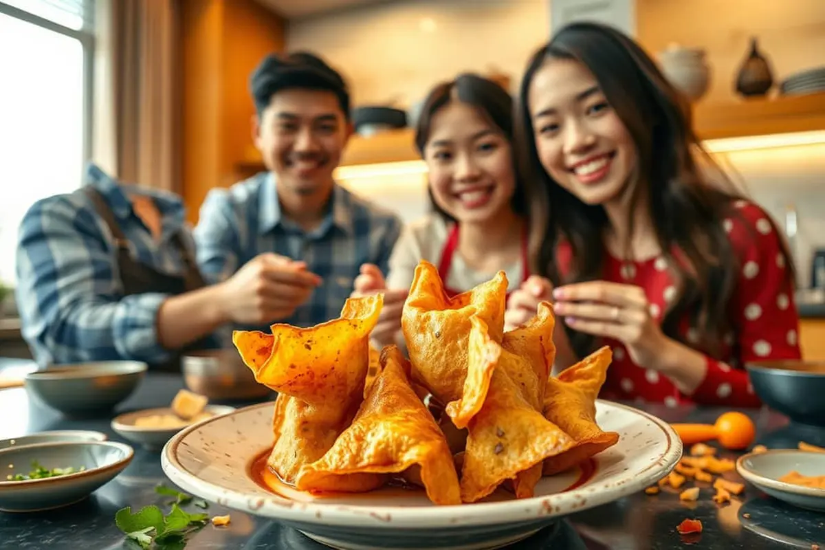resep pangsit goreng