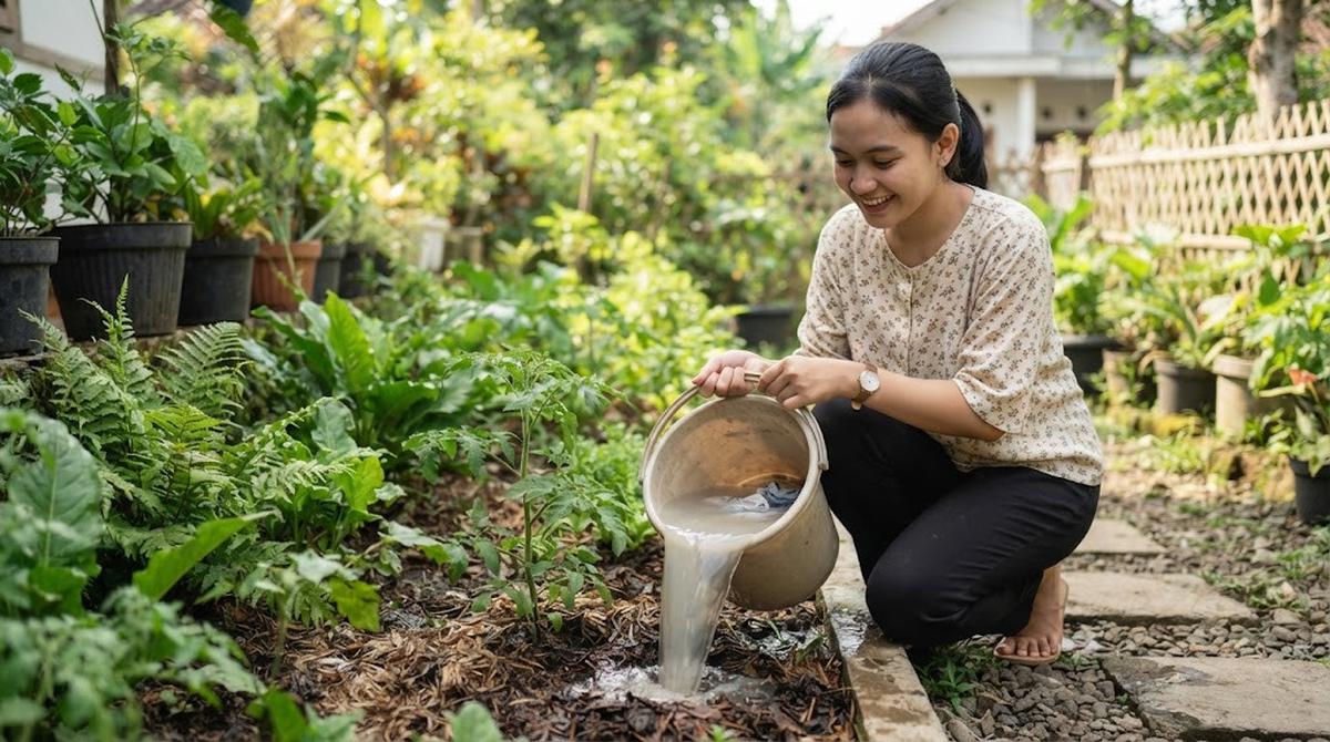 Jenis Tanaman Pekarangan yang Tidak Mudah Rusak Terkena Air Cucian