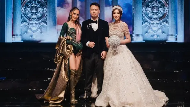 Pernikahan mewah Nadya Astrella Juliana yang dihadiri Cinta Laura.