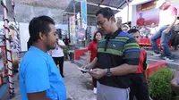 Wali Kota Semarang Hendrar Prihadi mengajak warga Tembalang menjaga kebersihan dan kerapian Tembalang. (foto: Liputan6.com/dok.humas/felek wahyu)