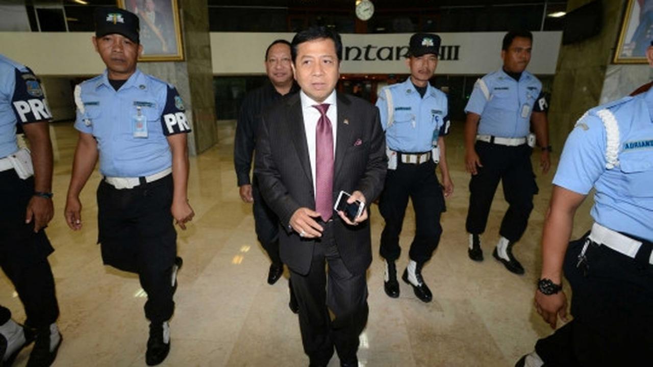 Begini ekspresi Setya Novanto saat ditemui dan ditanya soal Freeport