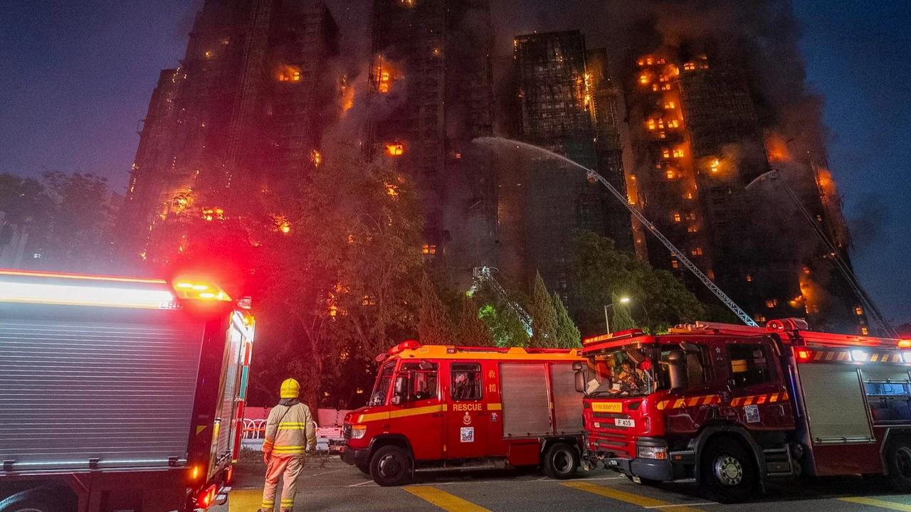 Update Terkini Korban Kebakaran Apartemen di Hong Kong: Korban Meninggal Bertambah Jadi 146 Orang, Sembilan WNI