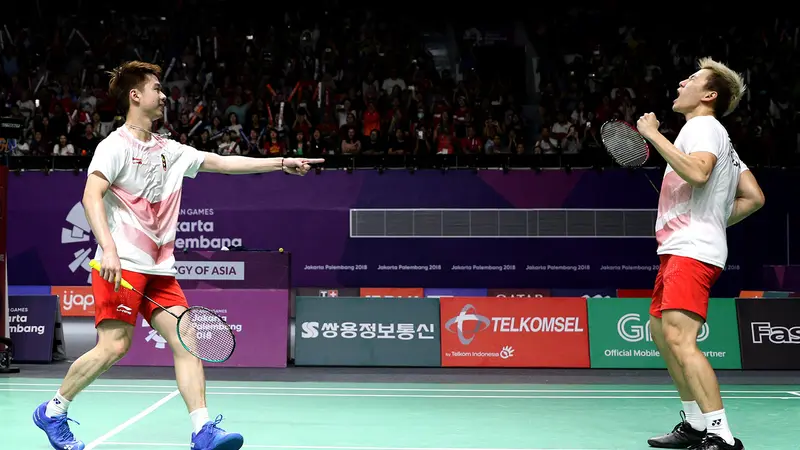 Kevin Sanjaya Sukamuljo / Marcus Fernaldi Gideon - Asian Games 2018