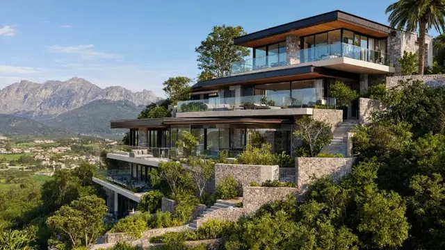 Model Rumah yang Cocok Dibangun di Lahan Menurun (AI)