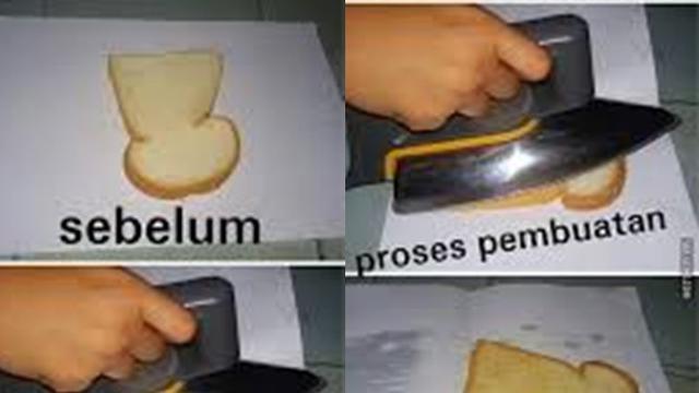 6 Cara Bikin Roti Bakar Ini Unik Sekaligus Kreatif