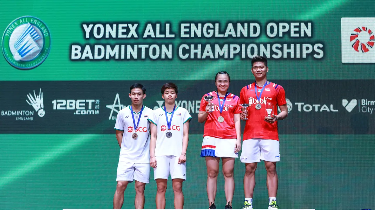 Praveen Jordan / Melati Daeva Oktavianti Saat Juara All England 2020