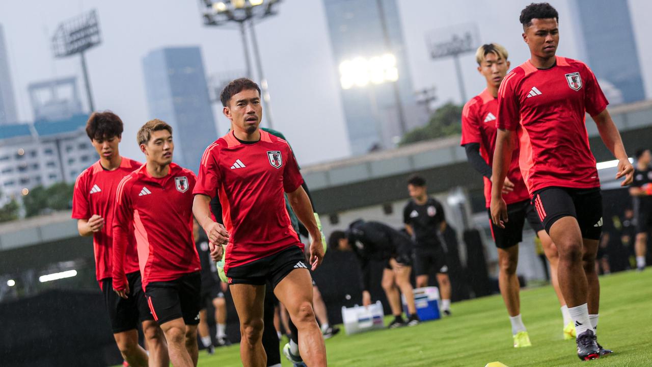 Timnas Jepang latihan di Jakarta