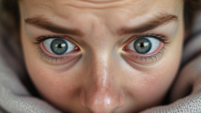 Ilustrasi mata bengkak