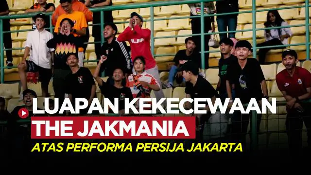 Berita video luapan kekecewaan suporter Persija Jakarta, Jakmania, saat tim kebanggannya bermain imbang melawan Barito Putera dalam lanjutan BRI Liga 1 2023/2024.