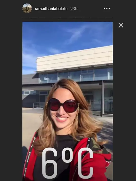 (Instagram/ramadhaniabakrie)