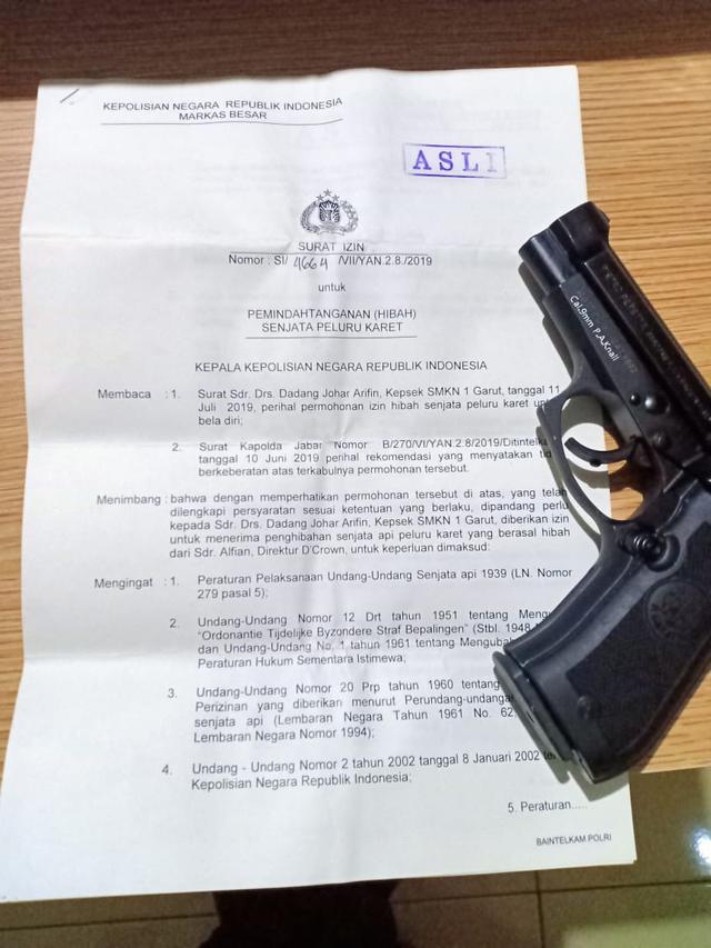 Kepala Smkn Di Garut Bawa Pistol Apa Pemicunya Regional Liputan6 Com