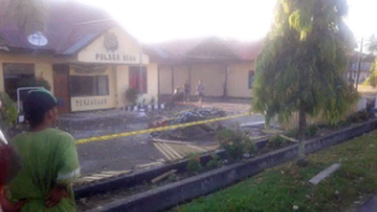Kantor Diserang, Polsek Biau Pindah ke Polres Buol