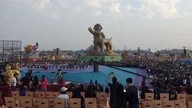 Festival Lampion 2018 di Taiwan