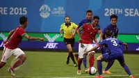 SEA Games 2015: Indonesia U-23 vs Kamboja U-23 (Liputan6.com / Helmi Fithriansyah)