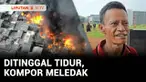 Di Penjaringan, Jakarta Utara, terdapat empat rumah kontrakan, warung makan, dan sebuah minibus ludes terbakar pada Jumat malam. Api diduga berasal dari kompor yang menyala namun ditinggal tidur oleh pemiliknya.