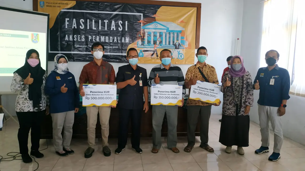 Kementerian Kelautan Perikanan (KKP) mendekatkan UMKM ke akses permodalan melalui TPU. (Liputan6.com/KKP)