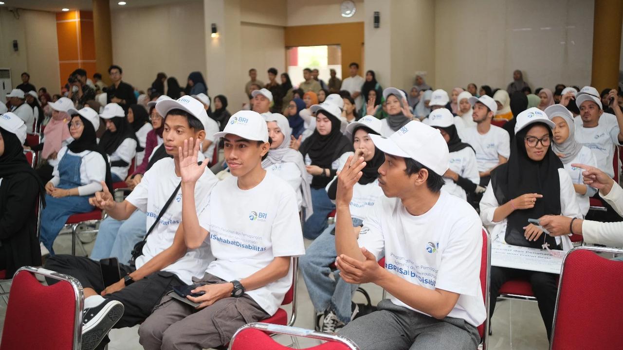 Program BRI Sahabat Disabilitas gelar pelatihan di Kota Makassar, Prov. Sulawesi Selatan.