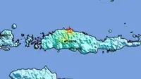 Wilayah Kabupaten Manggarai, Nusa Tenggara Timur (NTT) dan sekitarnya diguncang rentetan gempa bumi sejak Kamis (20/8/2026) dini hari hingga pagi. (Dok. BMKG)