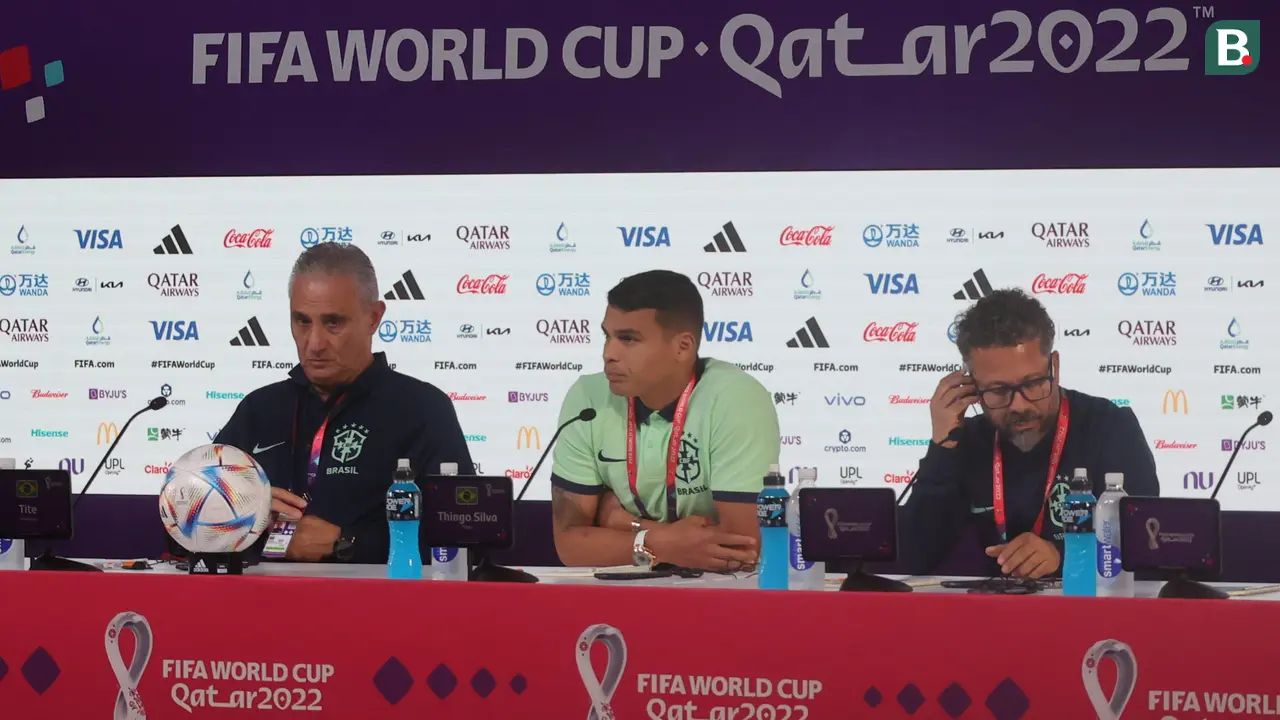 Konferensi Pers Timnas Brasil