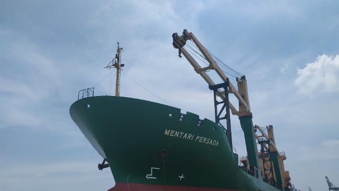 Perusahaan pemasok besi bekas asal Surabaya ini membeli tiga kapal bekas. (Foto: Liputan6.com/Dian Kurniawan)