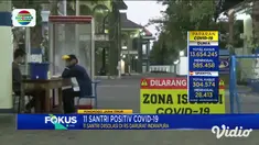 Penambahan jumlah pasien positif Covid-19 yang disampaikan Tim Gugus Tugas Penanganan Covid-19 Kabupaten Ponorogo, Rabu sore. 11 di antaranya santri Pondok Pesantren Modern Gontor Darussalam Kampus 2 yang akan dirawat di Rumah Sakit Darurat Indrapura...
