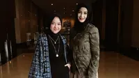 Nissa Sabyan dan Jihan Fahira (dok. Instagram @nissa_sabyan/https://www.instagram.com/p/BwLxmnBlktt/Putu Elmira)