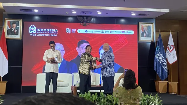 Press Conference ISF 2026 Kementerian Perdagangan, Kamis (30/7/2026). (Liputan6.com/Devira P)