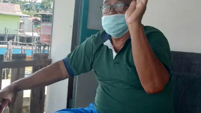 Tokoh Masyarakat Melayu Belakang Padang  Haji Musa Bin Jantan (85 tahun). Foto: Ajang Nurdin/Liputan6.com