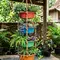 6 Ide Pot Bertingkat dari Baskom Bekas untuk Taman Rumah yang Kreatif dan Hemat Tempat