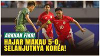 Timnas Indonesia U-23 sukses meraih kemenangan besar 5-0 atas Makau di Kualifikasi Piala Asia U-23 2026. Arkhan Fikri yang tampil sebagai kapten sekaligus mencetak gol, menyampaikan rasa syukurnya dan menegaskan Garuda Muda siap tampil agresif saat m...