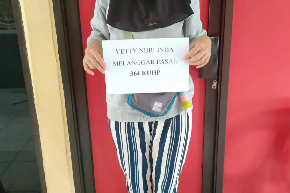 Tersangka pencurian