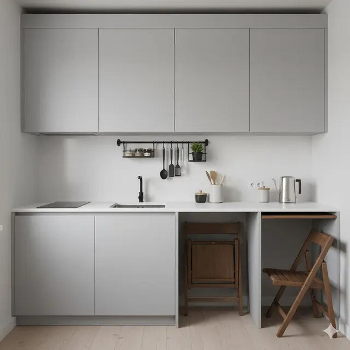 10 Inspirasi Dapur Modern Serba Fungsional di Lahan Sempit, Rapi dan Hemat Ruang