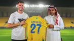 Klub Arab Saudi, Al Nassr, berhasil mendatangkan bek baru, yaitu Aymeric Laporte dari Manchester City. (FOTO: twitter.com/AlNassrFC_EN)