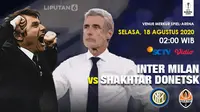 Semifinal Liga Europa Inter Milan Vs Shakhtar Donetsk. (Trie Yas/Liputan6.com)