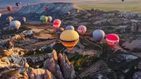 Turki selenggarakan festival balon udara di Cappadocia, situs warisan dunia UNESCO (dok.unsplash)