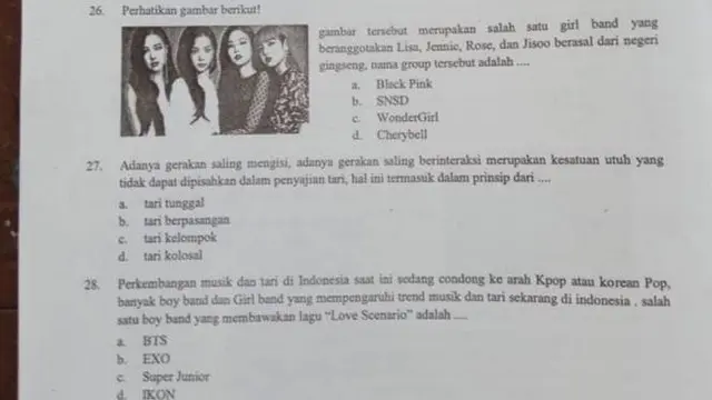 10 Potret Soal Nyeleneh Anak Sekolah, Malah Bikin Bingung