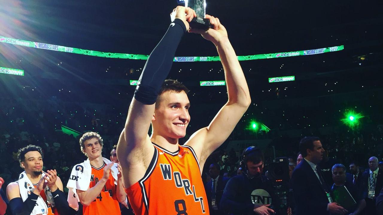 Bogdan Bogdanovic jadi MVP NBA Rising Star Challenge 2018