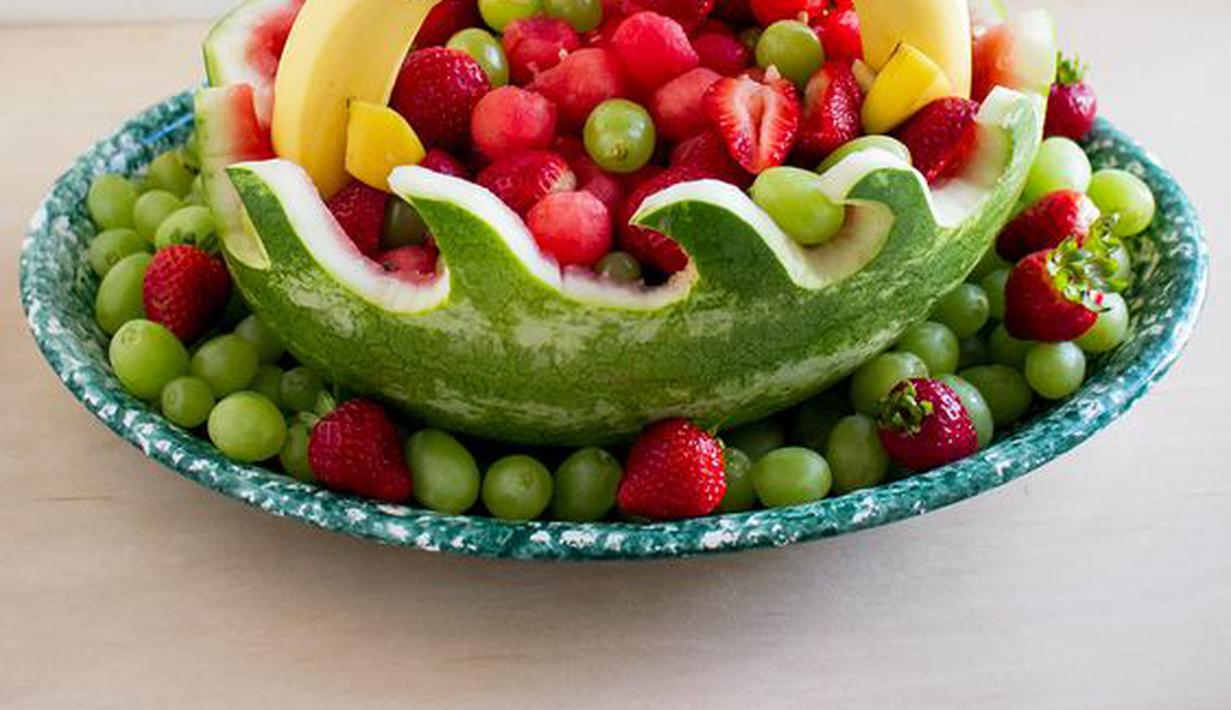 Ide Seru Amp Lucu Sajikan Salad Buah Semangka Yang Disukai Anak