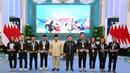Hasil tersebut merupakan prestasi membanggakan yang diukir atlet-atlet Indonesia di pesta olahraga antarnegara di Asia Tenggara itu. Pasalnya, jumlah medali emas yang berhasil dibawa pulang melebihi target yang ditetapkan. (Foto: Muchlis Jr - BPMI Sekretariat Presiden)
