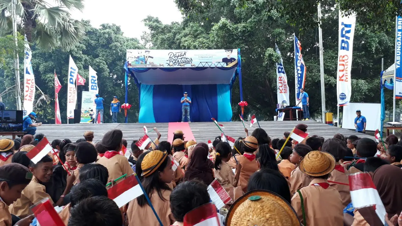 Pajak Bertutur di Ende (Foto: Ilyas/Liputan6.com)