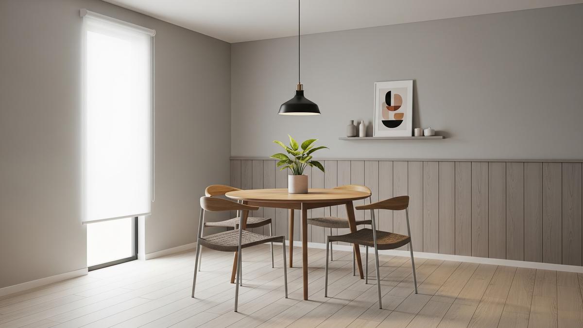 7 Model Ruang Makan Mini di Rumah Minimalis untuk Keluarga Kecil 3–4 Orang
