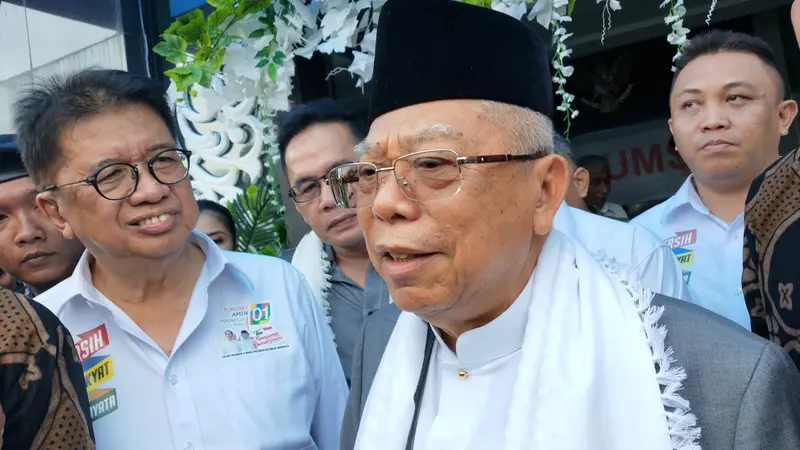 Rekonsiliasi Prabowo - Sandi, Ma'ruf Amin : Tinggal Tunggu Pertemuan