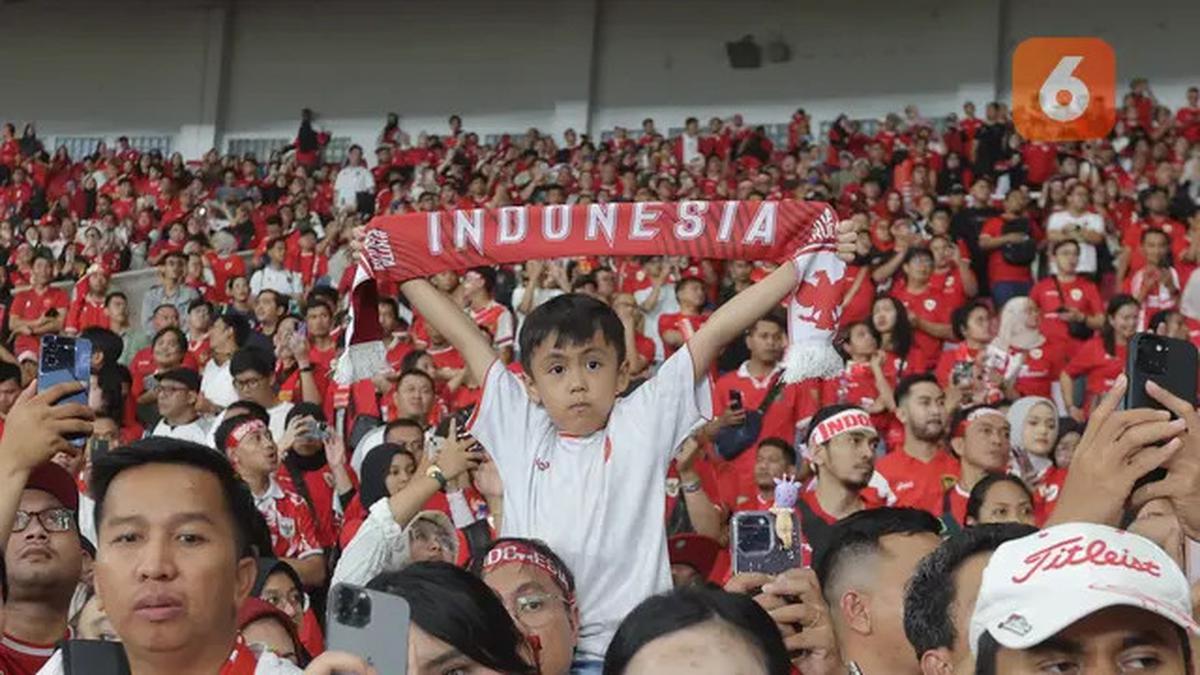 Penonton Jebolan SUGBK Turun 7.500 Orang di Laga Timnas Indonesia vs Jepang, Laga Semakin Kondusif