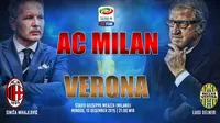 Ac Milan vs Hellas Verona (Liputan6.com/Abdillah)