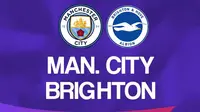 Premier League - Manchester City Vs Brighton (Bola.com/Adreanus Titus)
